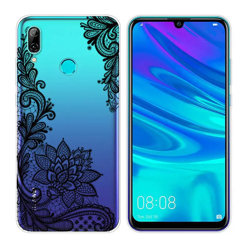 Silicone Fundas for Huawei P Smart 2019 Soft TPU Back Phone Case for 6.21 inch P Smart 2019 Clear Cover PSmart 2019 Shell Capa  (1)