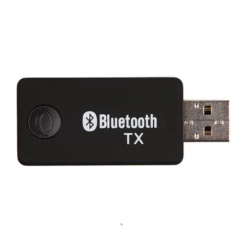 Multi function TV Bluetooth Transmitter Bluetooth Audio Music Transmitter Computer 3.5mm Audio Adapter with USB extender cable