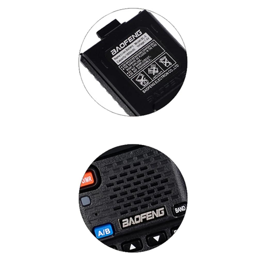 Для Baofeng BF UV 5R рация Двухдиапазонная VHF UHF 8 Вт двухстороннее радио для рации|Рации|