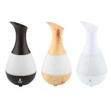USB Charge Ultrasonic Air Purifier Aroma Diffuser Mist Humidifier Bluetooth Speaker LED Lamp Waterdrop Leaf Shaped Home Office