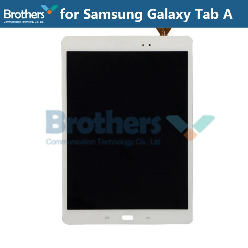 Планшетный ЖК-дисплей в сборе для samsung Galaxy Tab A 9,7 SM-T550 T550N T555, комбинированный ЖК-дисплей с сенсорным экраном, дигитайзер, стекло