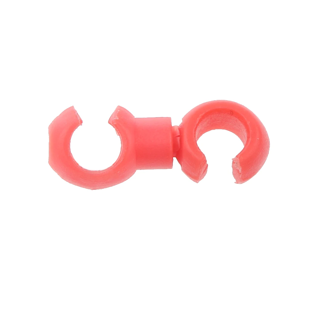 20x Bike Brake Shifting Cable Hose Rotating S Style Buckle Clip Holder Guide Organizer Brake Cable Guide Rotating S-Hook Clips