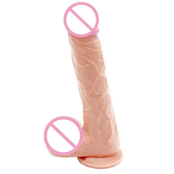 24*5CM Flesh Giant Realistic Dildo Artificial Dick Female Masturbator Big Huge Dildo With Suction Cup Sex Toys Women Massager 4