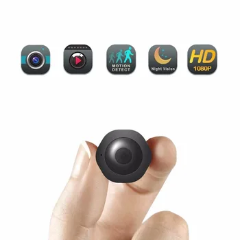 

HD 1080P Mini Camera Night Version Action Cam with motion Sensor Micro Camcorder Voice Video Recorder Small DV support TF card