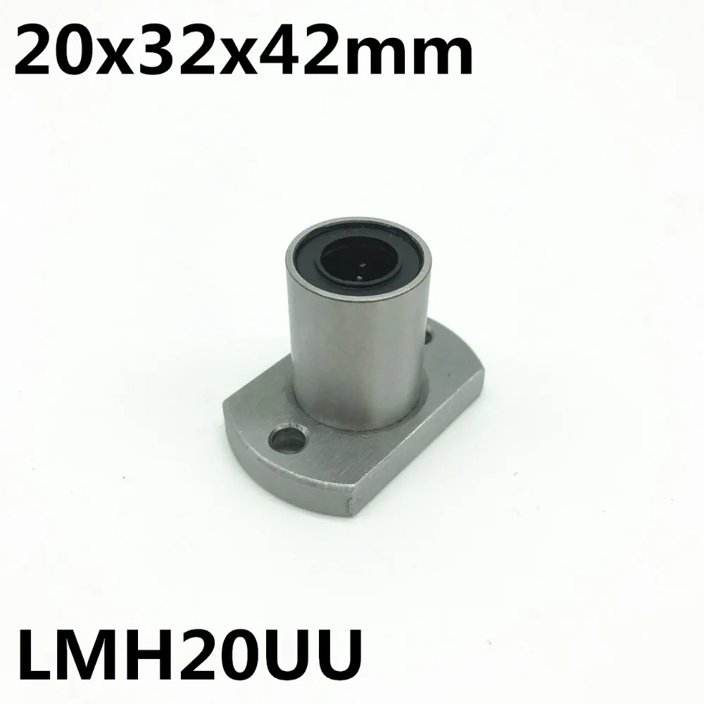 2 шт. LMH20UU 20 мм фланец линейные подшипник lmh20 20x32x42 мм