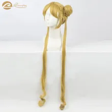 Классические аниме Сейлор Мун Усаги Косплей Парики Сейлор Мун косплей парик с булочками и хвостами пони mp003938