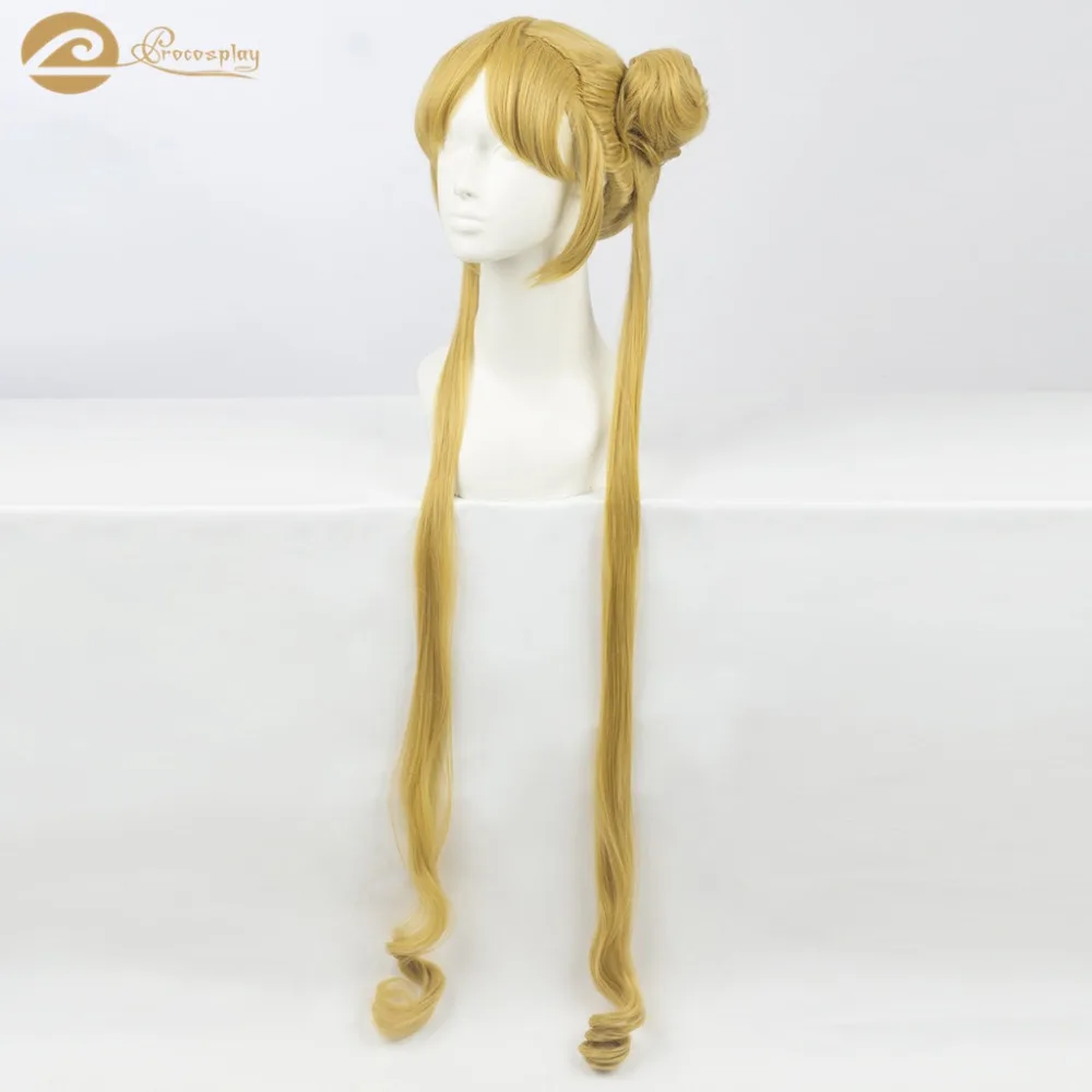 

Classic Anime Sailor Moon Tsukino Usagi Cosplay Wigs sailor moon cosplay wig with a buns and pony tails mp003938