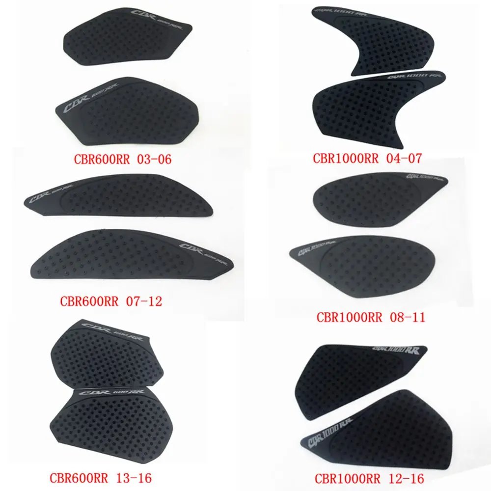 

Tank Grip Pads For HONDA CBR600RR CBR1000RR Protector Sticker Decal Gas Knee Grip Tank Traction Pad Side 3M