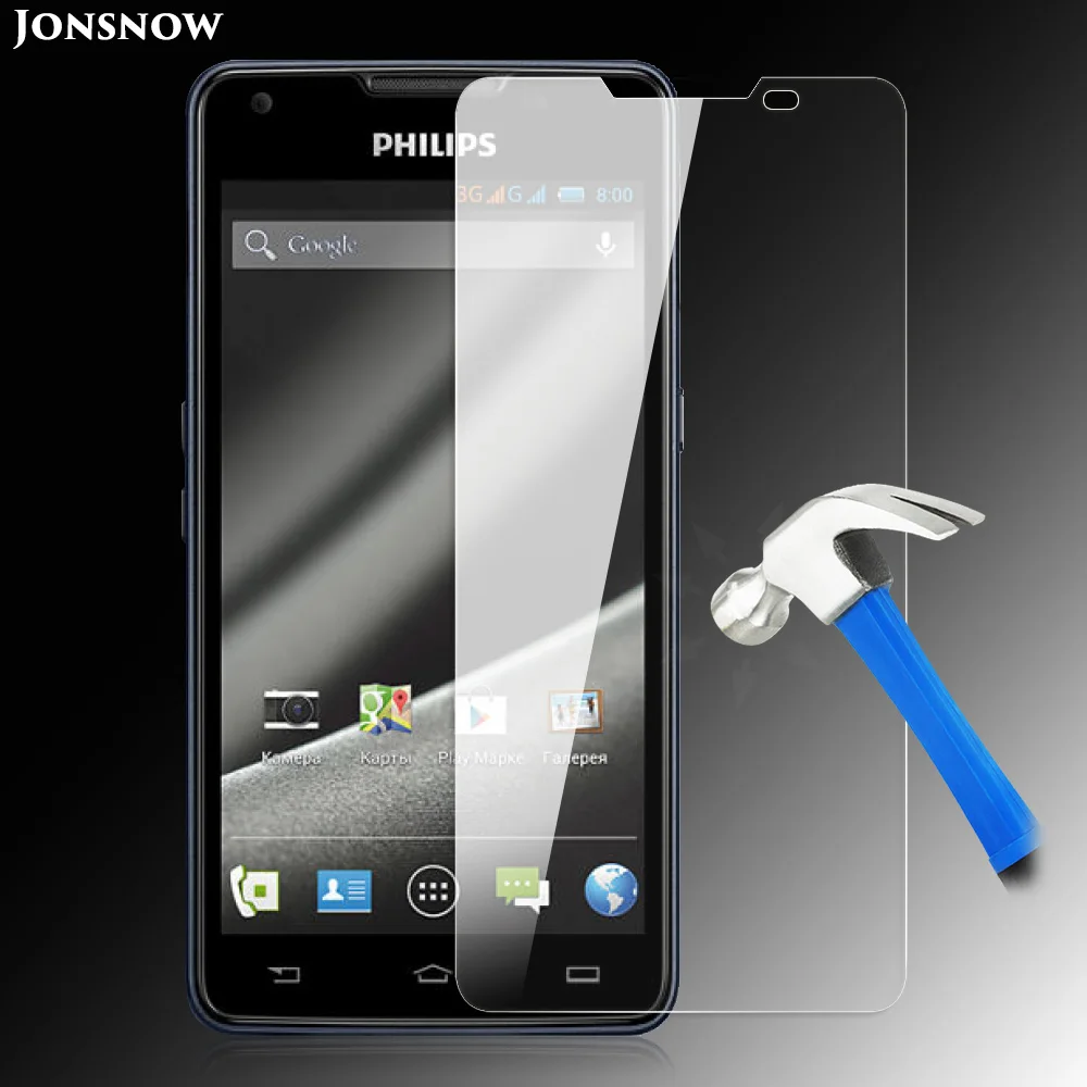 JONSNOW для Philips W6610 закаленное стекло 2.5D 9H Защитная пленка Взрывозащищенный ЖК экран