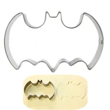 1 шт. серия с персонажами из мультфильмов о животных из нержавеющей стали летучая мышь печенья резак детский любимый овощи шоколадное печенье моделирование резак