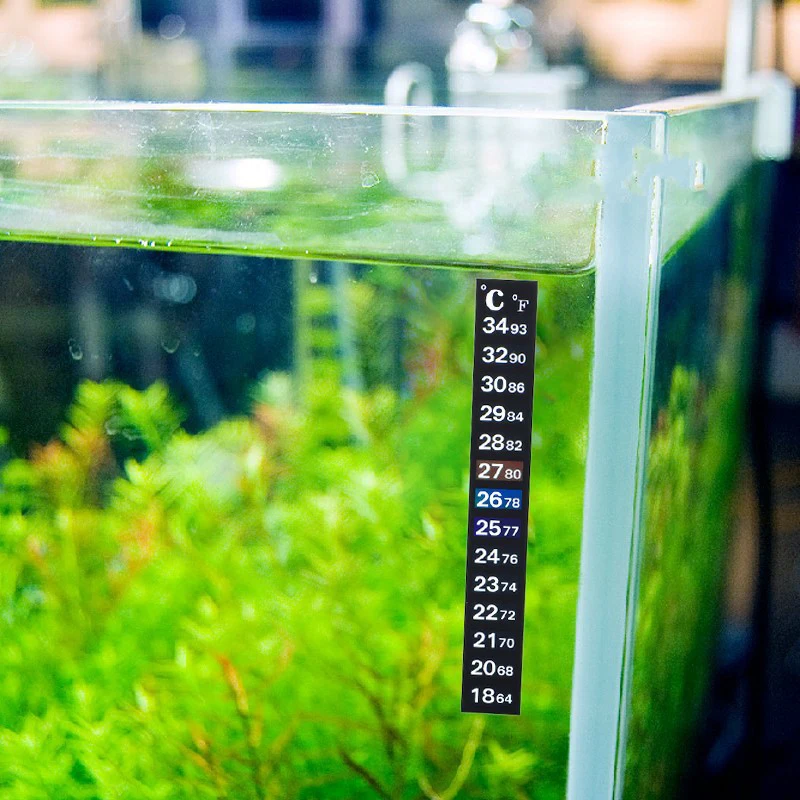 1 шт. аквариумный термометр аквариумный стикер температуры