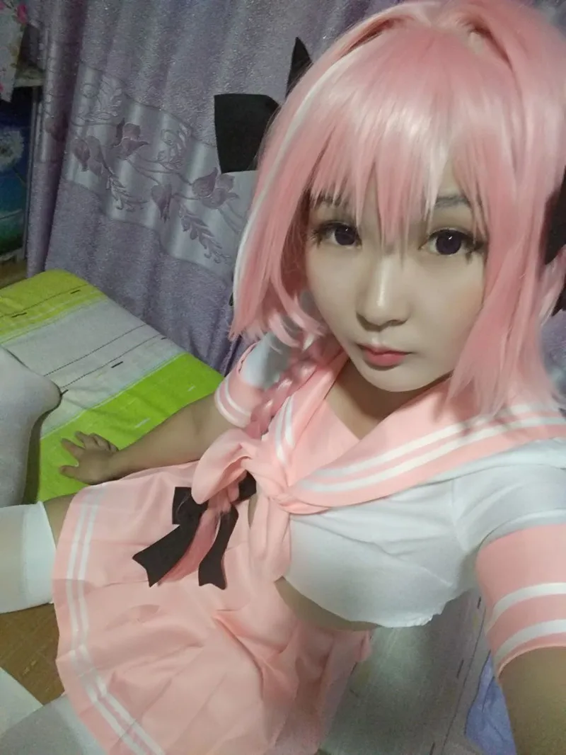 Парики для косплея аниме Fate/Apocrypha Astolfo Хэллоуина вечерние НКИ сцены игры Длинные