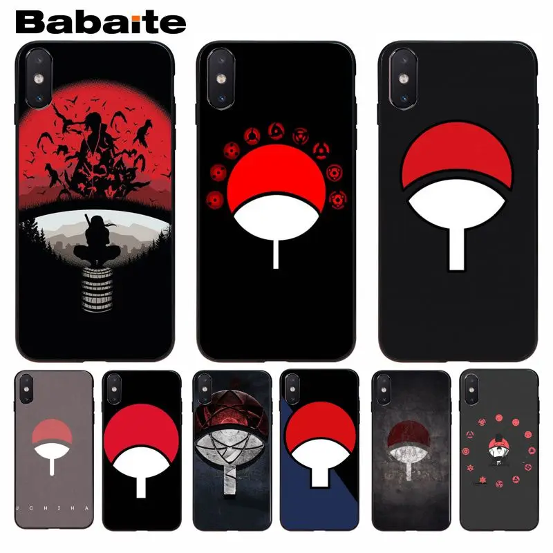 

Babaite Naruto Shippuden Uchiha Itachi Clan Typically Phone Case For iphone 8 8plus and 7 7plus 6s 6s Plus 6 6plus 5s Cellphones