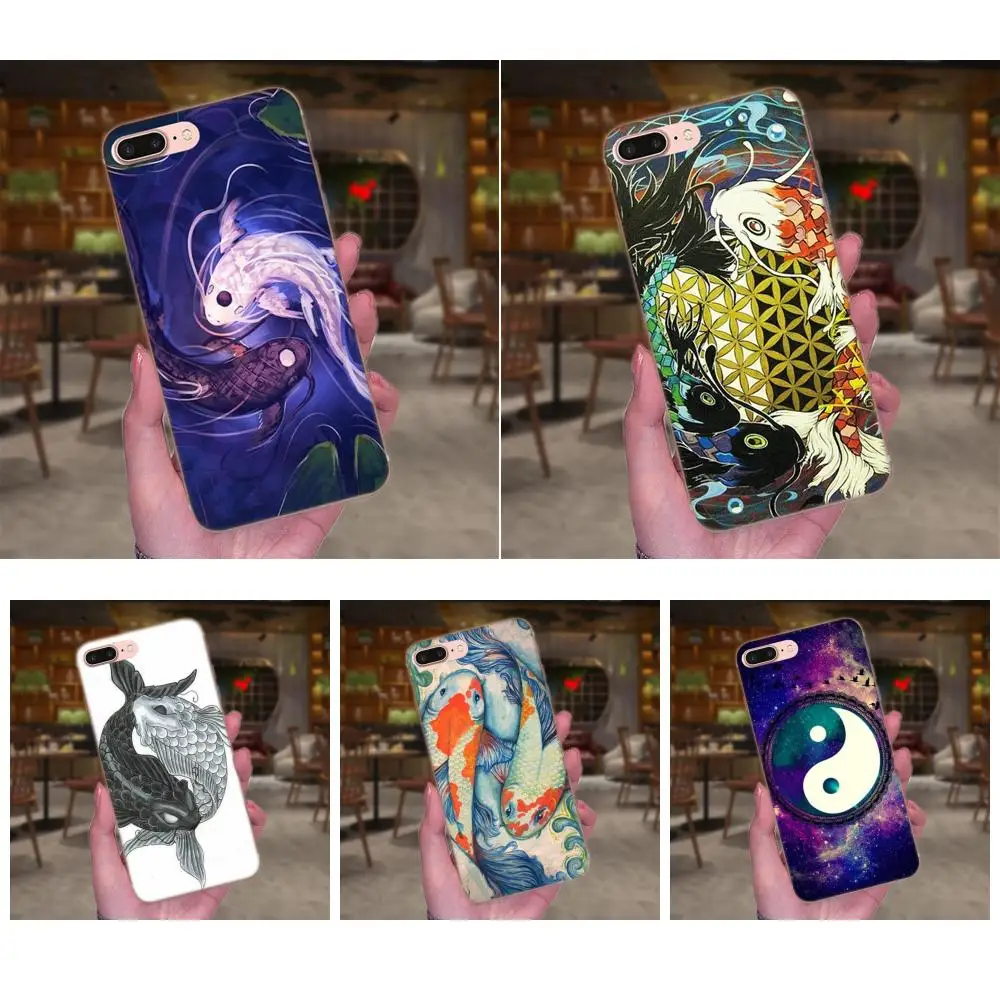 

Yin Yang Koi Fish Perfect Ultra Thin Cartoon Pattern Tou Phone Case For Xiaomi Redmi Note 2 3 3S 4 4A 4X 5 5A 6 6A Pro Plus