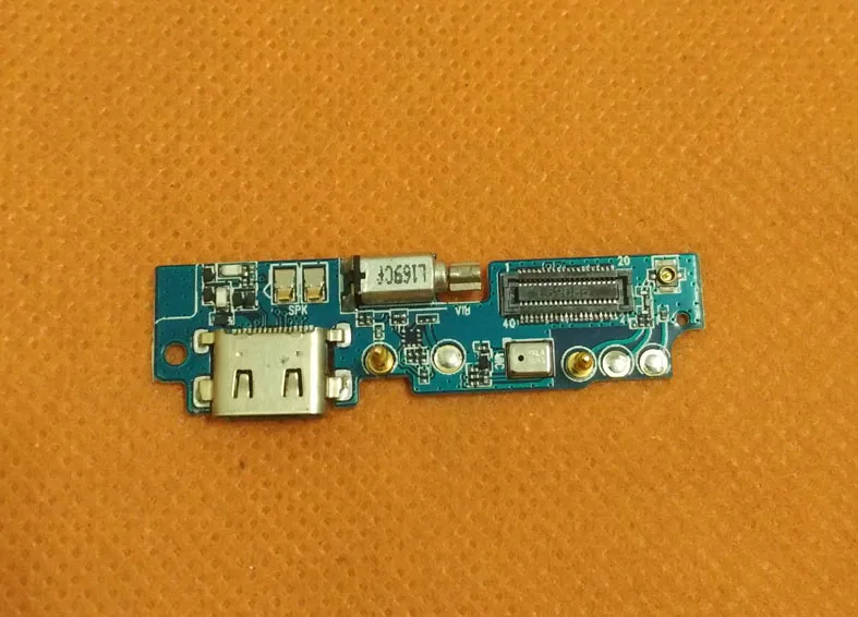 Б/у оригинальная USB зарядная плата для Vernee Apollo MTK6797T Deca Core 5 &quot2560*1440 бесплатная