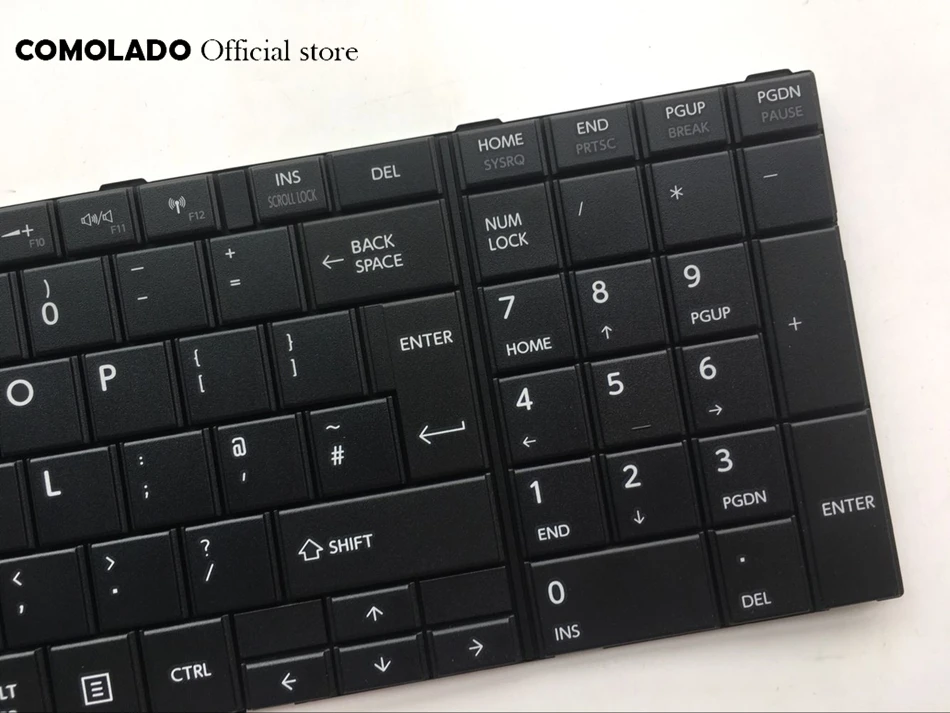 UK keyboard For Toshiba Satellite S50 S55 C70 C70-A C70D C75 C75D L70 L75 Black laptop keyboard UK Layout (2)