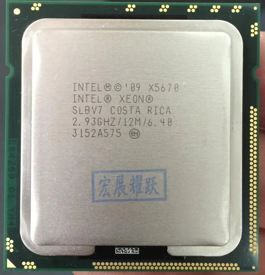 معالج إنتل زيون X5670 (12 M مخبأ ، 2.93 GHz ، 6.40 GT/s إنتل QPI) LGA1366 جهاز كمبيوتر شخصي الخادم وحدة المعالجة المركزية معالج إنتل زيون X5670 (12 M مخبأ ، 2.93 GHz ، 6.40 GT/s إنتل QPI) LGA1366 جهاز كمبيوتر شخصي الخادم وحدة المعالجة المركزية