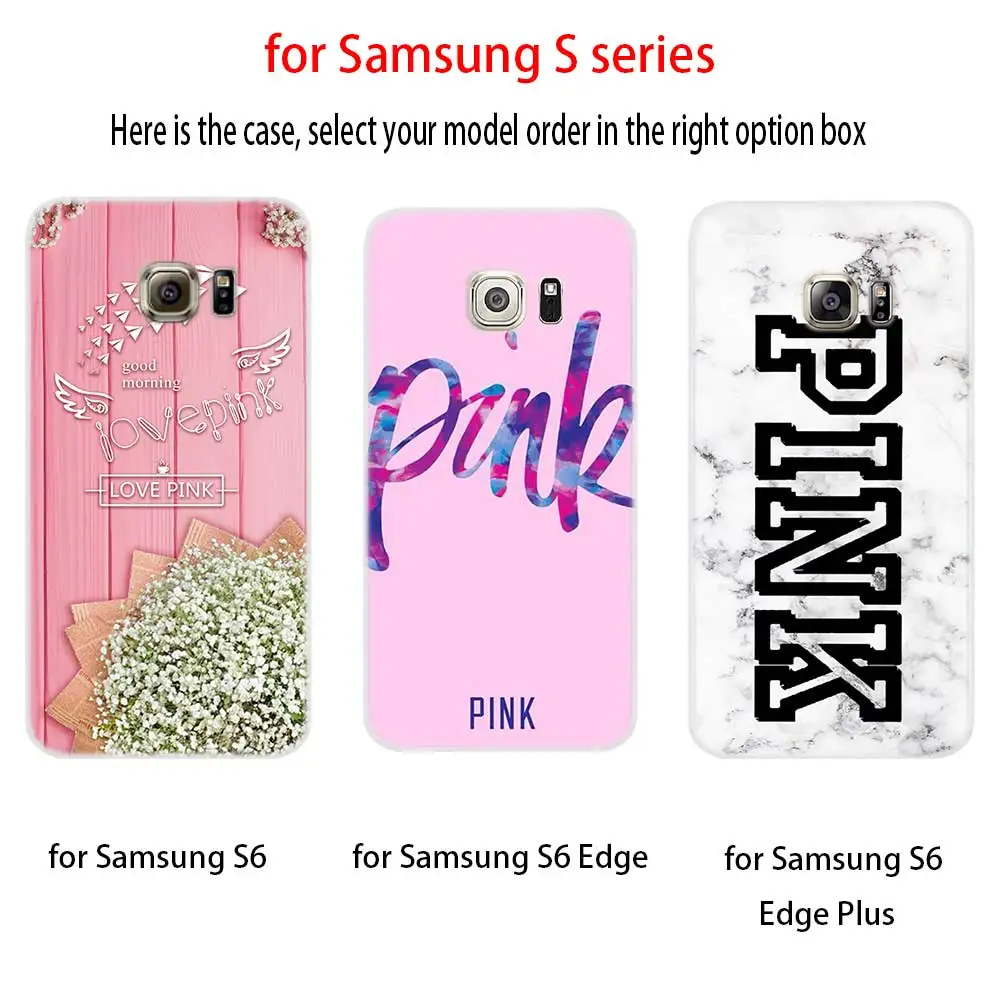 Мягкий силиконовый чехол для Samsung S30 S20 S11 S10 S9 S8 Plus lite 11e 10e Uitra S7Edge розовый живой