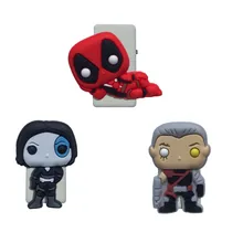 1 шт., скрепки Deadpool, принадлежности для переплета, закладки для книг, сделай сам, скрепки для заметок, Канцтовары для записей, Детский Рождественский подарок