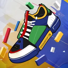 

AGESEA2018 spring and summer men's shoes fashion casual shoes breathable and comfortable men's shoes flat brand shoes AYG-D258