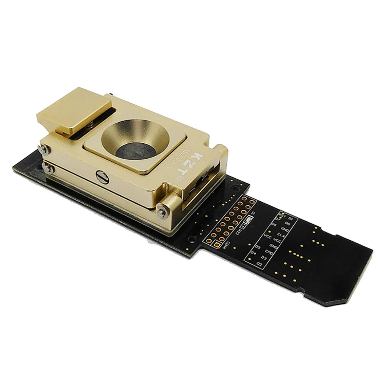 Программатор eMMC разъем для SD интерфейса Nand flash pogo pin BGA153/169 чип чтения Размер 12 х18