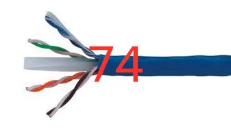 74 # JING Ethernet кабель высокого Скорость RJ45 сети LAN Кабельный маршрутизатор компьютерных кабелей 74