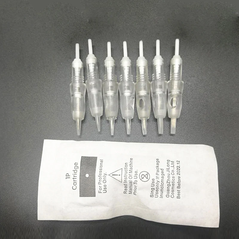 Wholesale 50pcs 1R3R5R5F7F tattoo Cartridge Needle For Eyebrow Lip Liner Permanent makeup Microgigmentation Machine        -1