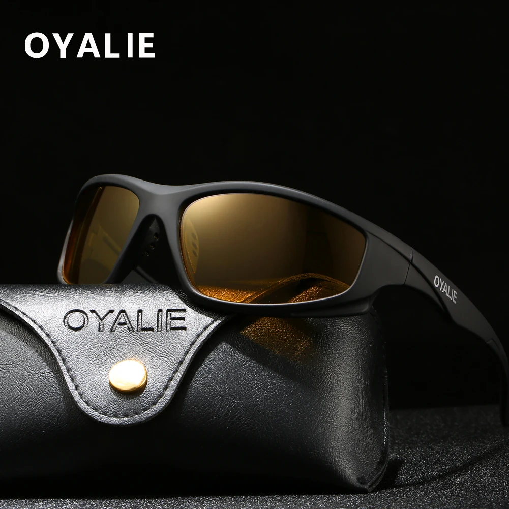 OYALIE, для ночного видения, для вождения, поляризационные, спортивные солнцезащитные очки, для рыбалки, Полароид, солнцезащитные очки для мужчин и женщин, солнцезащитные очки, De Sol Feminino, зеркальные