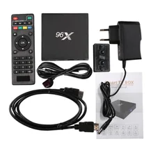 Orignial X96 Smart TV Box Amlogic S905X Quad Core 2 GB + 16G Android 6.0 TV Box HDMI 2.0A 4 K * 2 K Intelligent Médias Set UE Plug