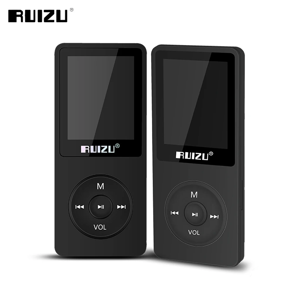  Original RUIZU X02 English Version MP3 Player 4GB 8GB 16GB Music Player With FM Radio Video E-book 