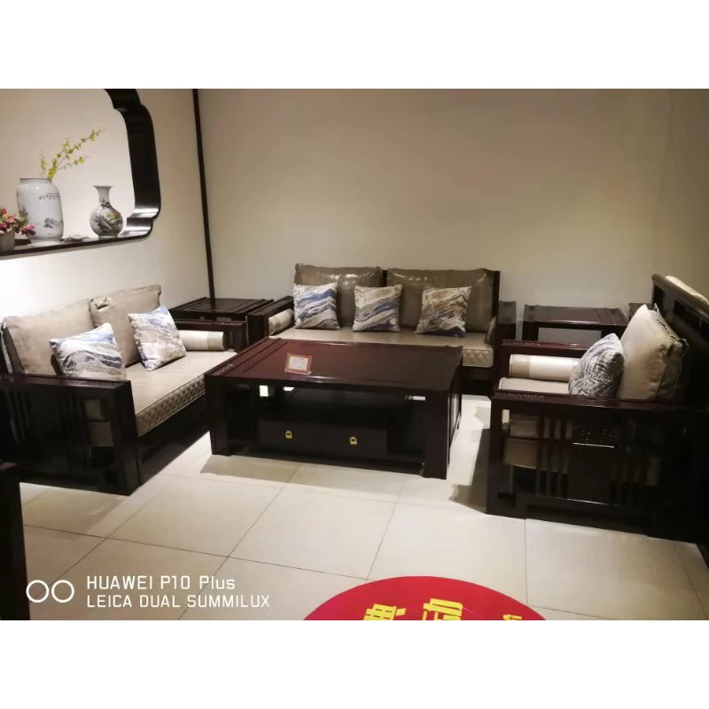 

Living Room Sofa set Home Furniture Antique Redwood Furniture sectional sofas U shape big muebles de sala moveis para casa NM002