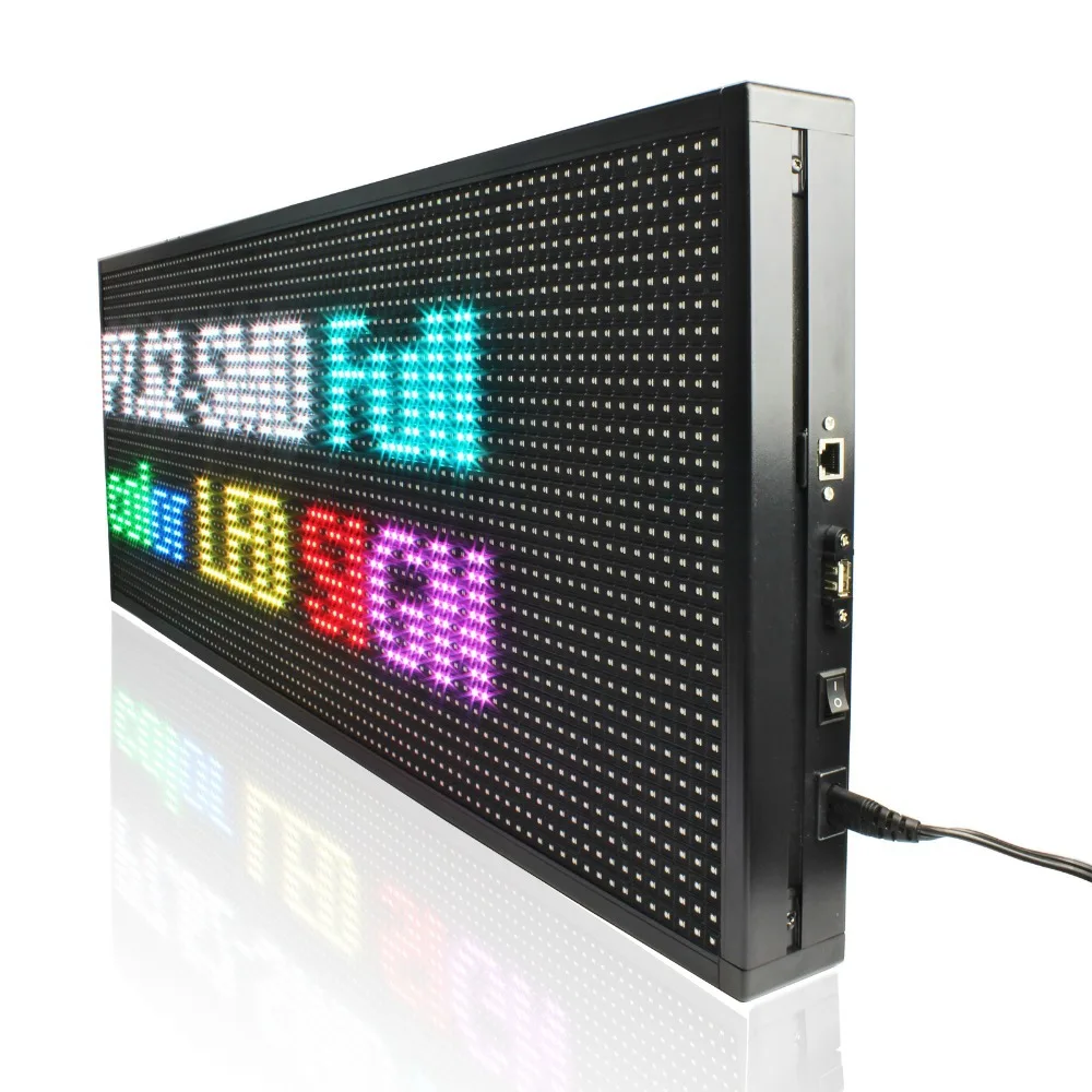 P10 Full Color Smd 32 64 Pixel Led Display Board Digitale Schrijven Shop Led Reclamebord Led 100w Flood Light Led Module Suppliersled Module P10 Aliexpress