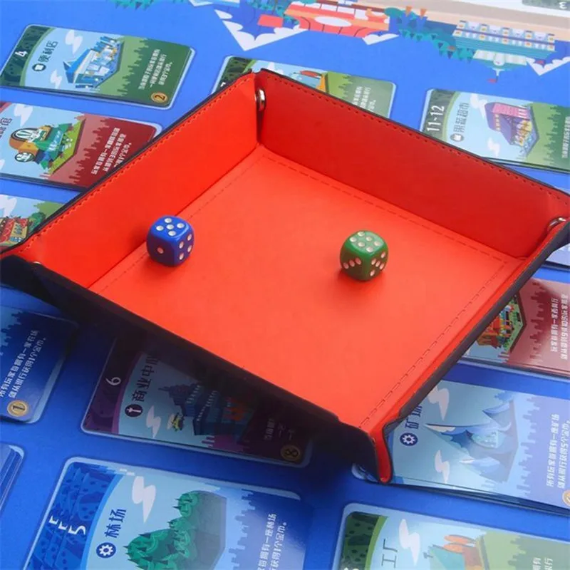 

PU Leather Keys Coins Storage Tray Folding Desktop Organizer for Jewelry Key Cell Phone Watches Candy Sundries Holder