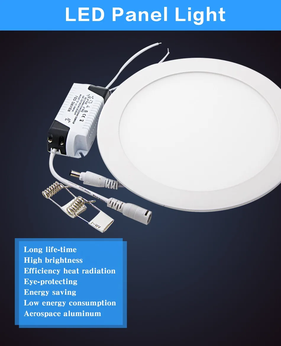 led cloud ceiling Ultra thin Design 3W 4W  6W 9W 12W 15W 18W 24W LED Ceiling Recessed Lamp Downlight / Slim Round Square Flat Panel Light gold ceiling lights