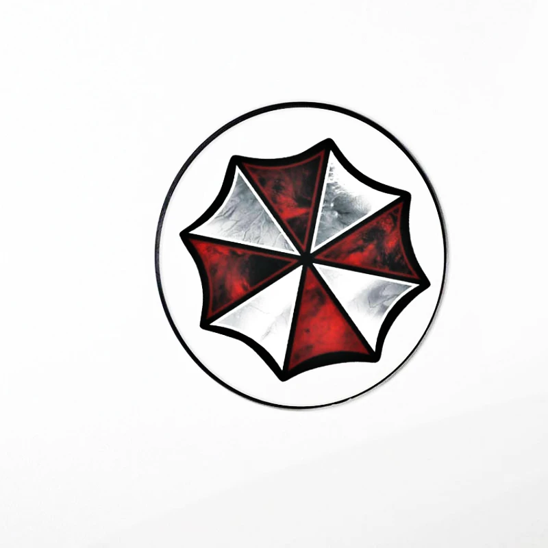 Автомобильная наклейка Volkrays аксессуары Umbrella Corporation Светоотражающая на крышку