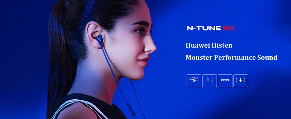 HONOR AM15 Magic Sound Earphones Wire Control In-ear Mobile Phone Earphones Stereo Original Earplugs (10)