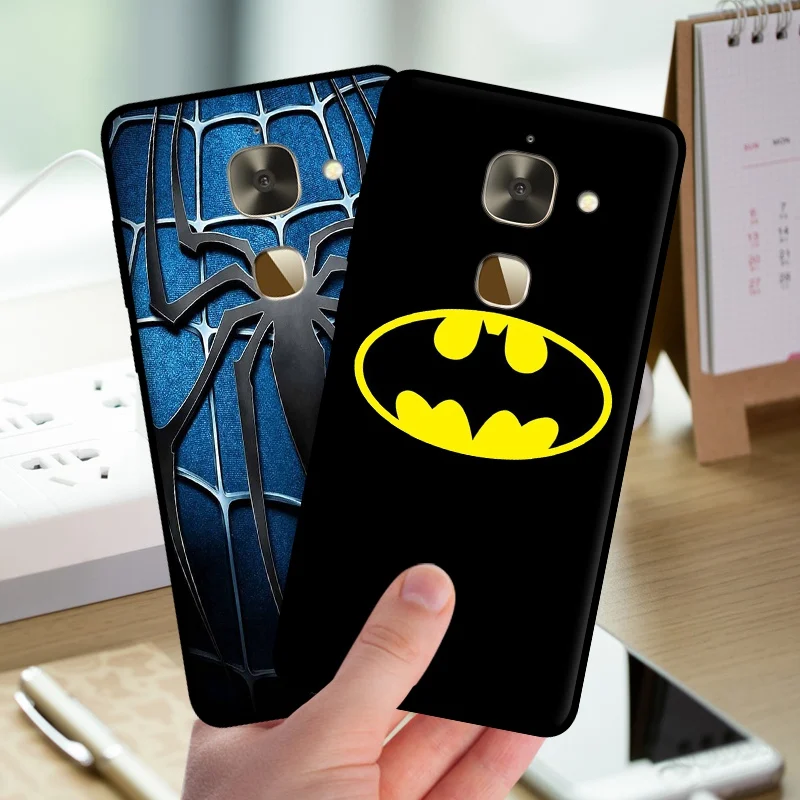 

mosirui for leEco 2 2pro x620 case Silicone Cover soft shell Back in fitted phone case Marvel Comics Spider Iron Thor