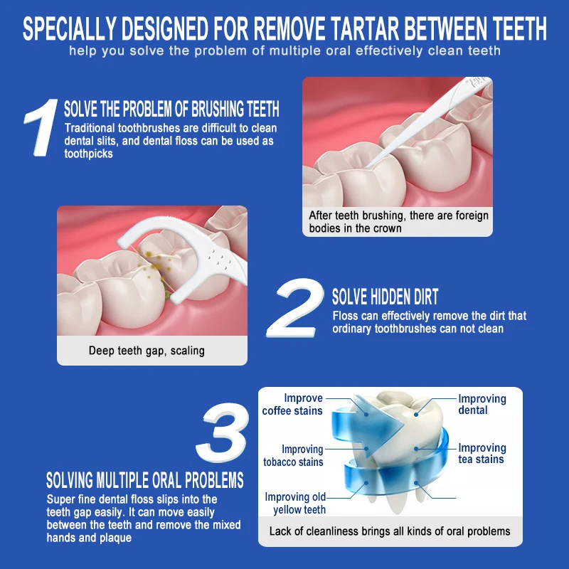 30 шт. зубная нить для чистки зубов, межзубная щетка для чистки зубов, зубная нить для ухода за полостью рта, отбеливающая чистка зубов