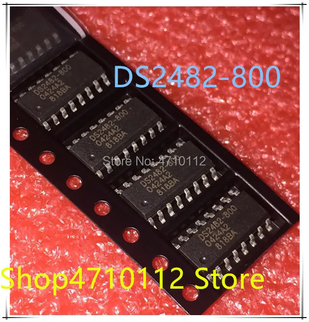 NEW 5PCS LOT DS2482 800 DS2482S 800 DS2482800 DS2482 800 SOP 16 IC