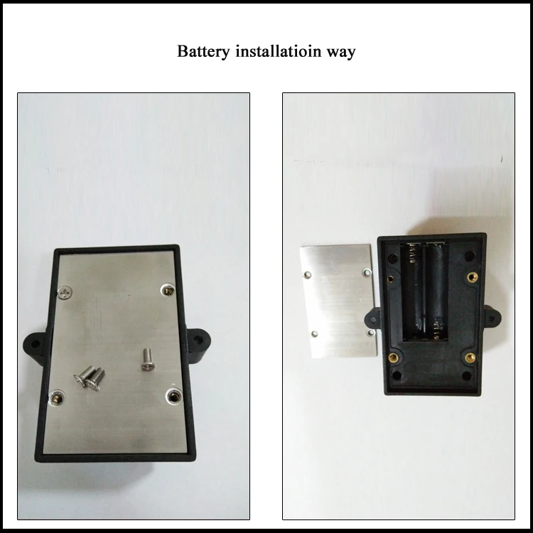 battery of wireless tool sensor