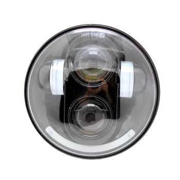 

5.75"High Quality Motorcycle Headlamp Universal Vintage Motorbike Front light Far light custom LED headlight