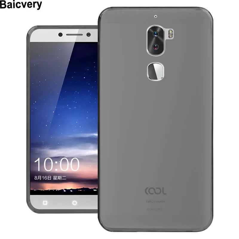 

Soft TPU Rubber Matte Cover Case for Letv Cool1 Dual Pro Leeco Coolpad Cool 1 Colorful Case Cover