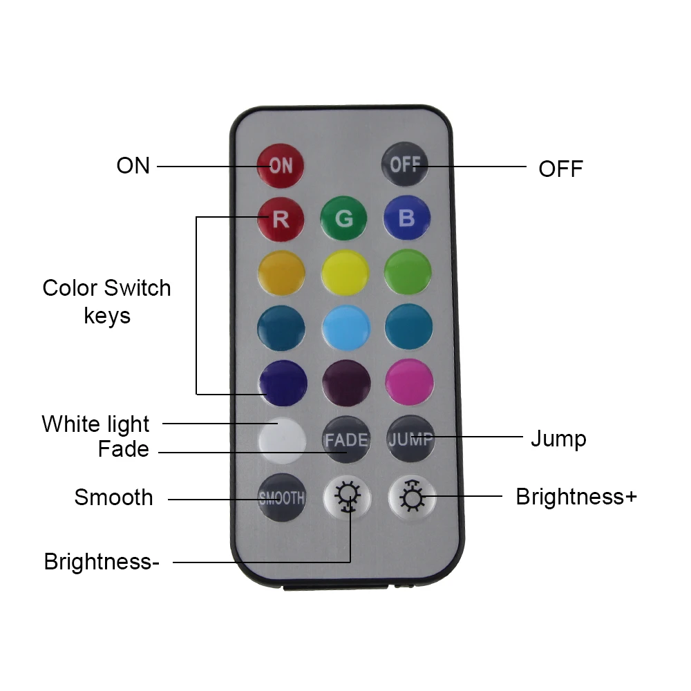 BORUiT 10 светодиодный погружной светильник IP68 водонепроницаемый RGB плавательный