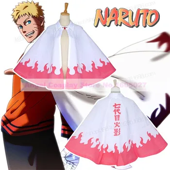 

Anime Naruto Action Figure Uniform Suit Cosplay Costumes Seventh Uzumaki Naruto Cape Outfit Cosplay Cloak Coat Any Size NEW