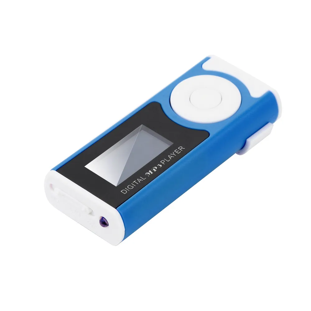 HIPERDEAL USB мини MP3 плеер с ЖК-экраном Поддержка 32 ГБ Micro SD TF карта Модный и портативный Одноцветный MP3 плеер Ja16
