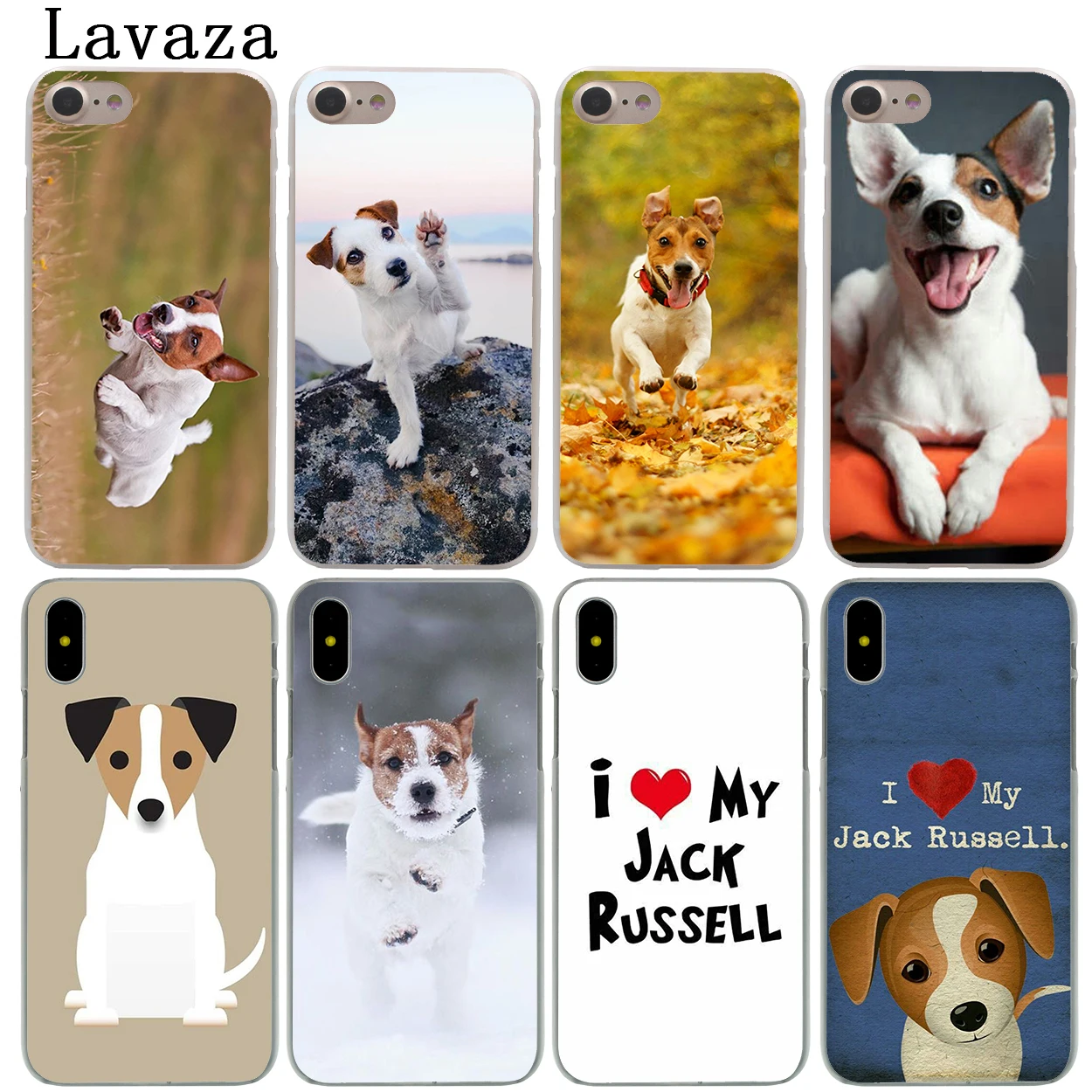 Lavaza Джек Рассел терьер собака жесткий чехол для телефона iPhone XR X 11 Pro XS Max 7 8 6 6S 5 5S SE
