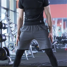 Повседневные мужские Компрессионные шорты быстросохнущие обтягивающие Летняя мужская одежда