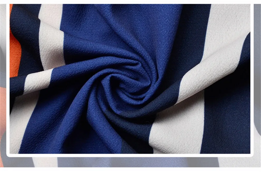 Patchwork Striped Vacation Dress Women Summer Sundress 2018 Elastic Waist Spaghetti Strap Midi Vestidos Mujer Sexy Beach Dress  (6)