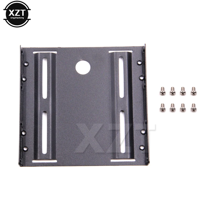

1PCS SATA IDE 2.5 Inch To 3.5 Inch HDD SSD Case Caddy Adapter Holder For Desktop PC With Screws Universal Metal NEWEATN