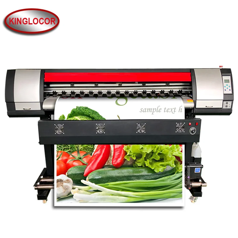 

1.8m eco solvent plotter XP600 print head large format inkjet printer grand format banner vinyl printer